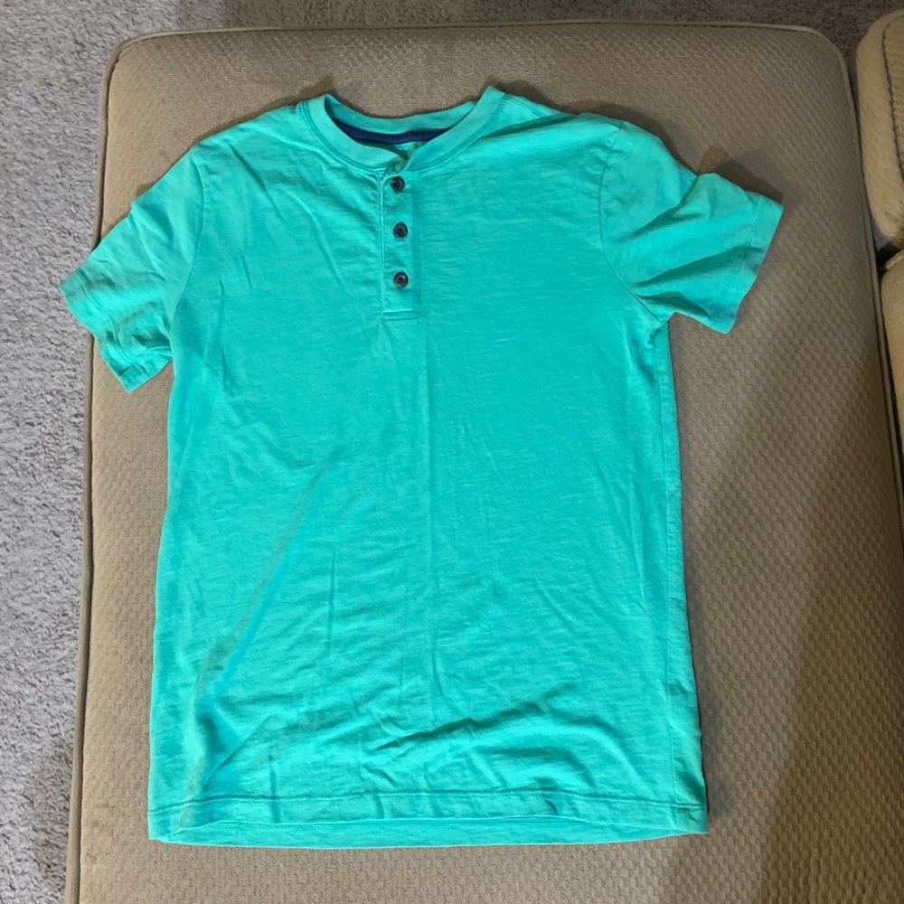 Boys Button Tee